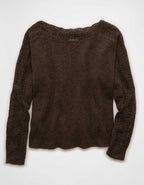 AE Whoa So Soft Lace Sweater