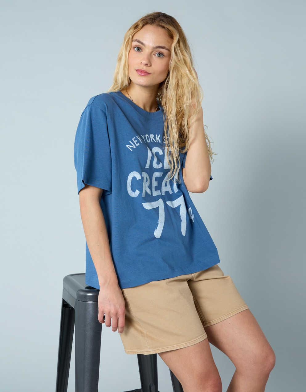 AE Oversized Food Graphic T-Shirt