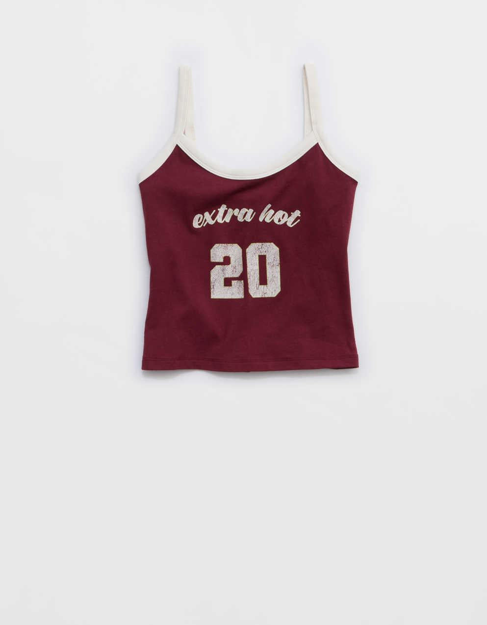 OFFLINE By Aerie Let's Stretch Ringer Tank Top