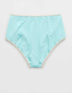 Aerie High Waisted Shine Bikini Bottom