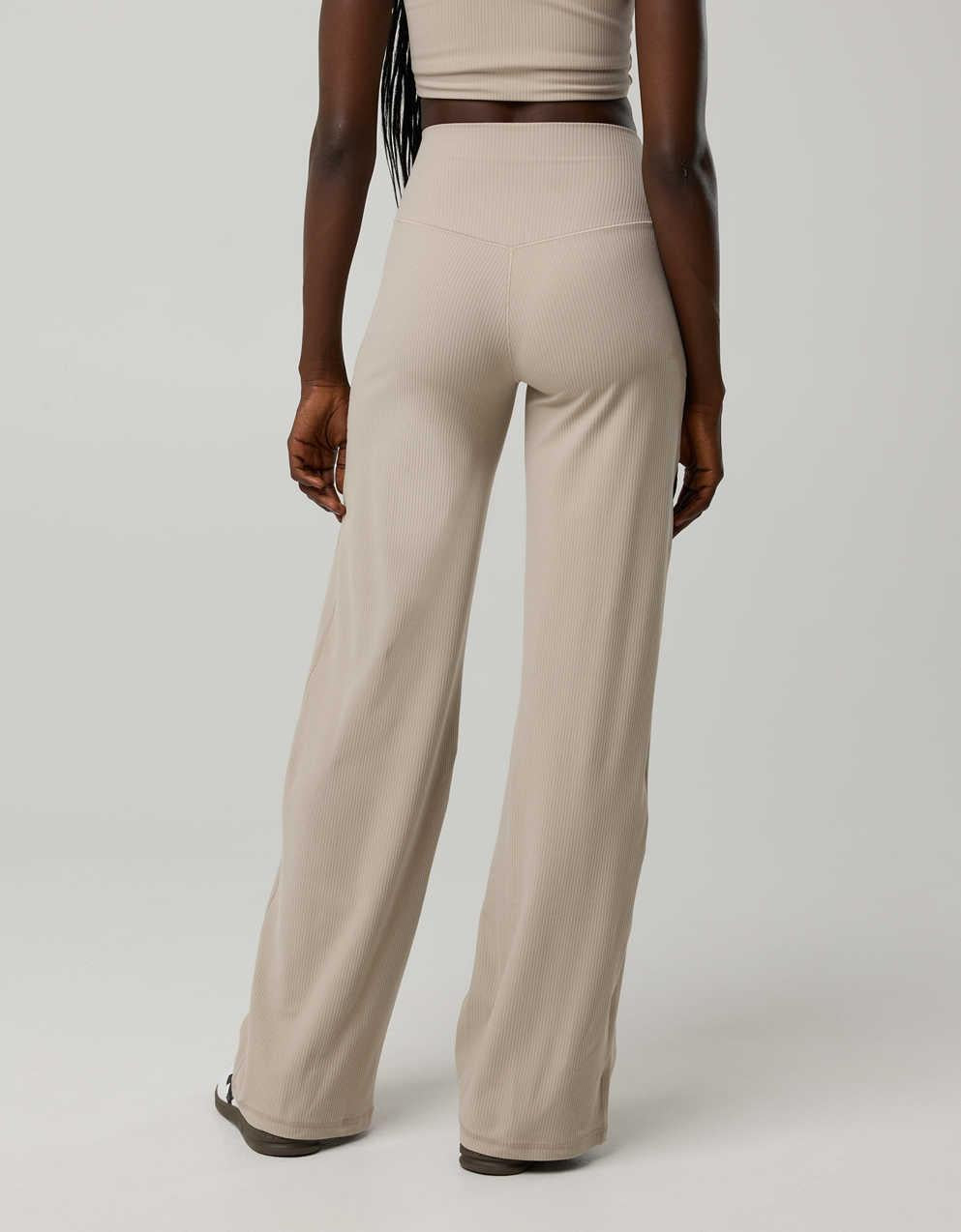 OFFLINE By Aerie Real Me XTRA Ribbed High Waisted Trouser