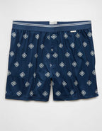 AEO Men's Patchwork Design Ultra Soft Pocket Boxer Short