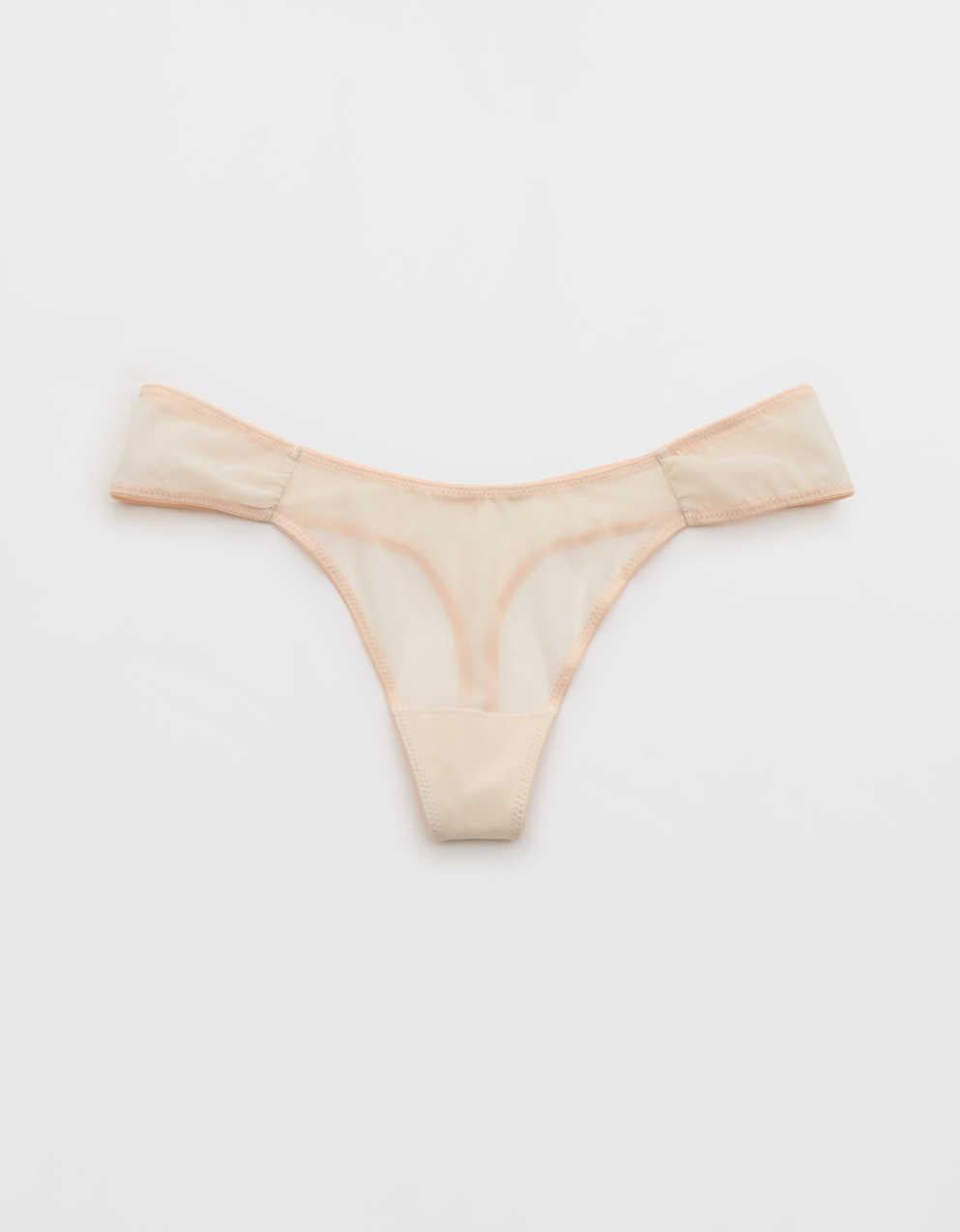 Show Off Mesh Thong Underwear