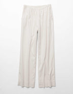 AE Linen-Blend Wide-Leg Pant