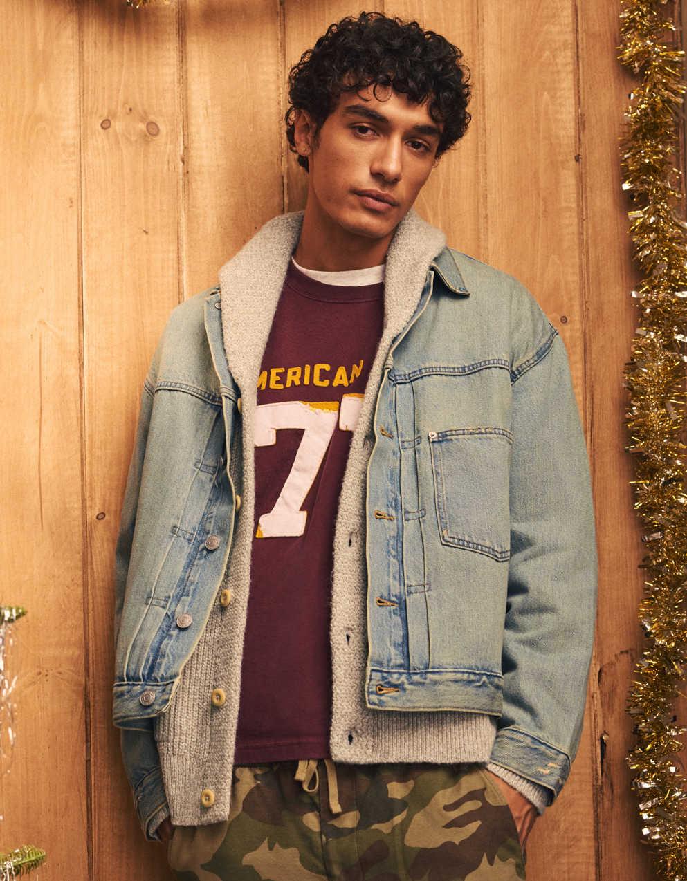 AE Relaxed Fit Denim Jacket