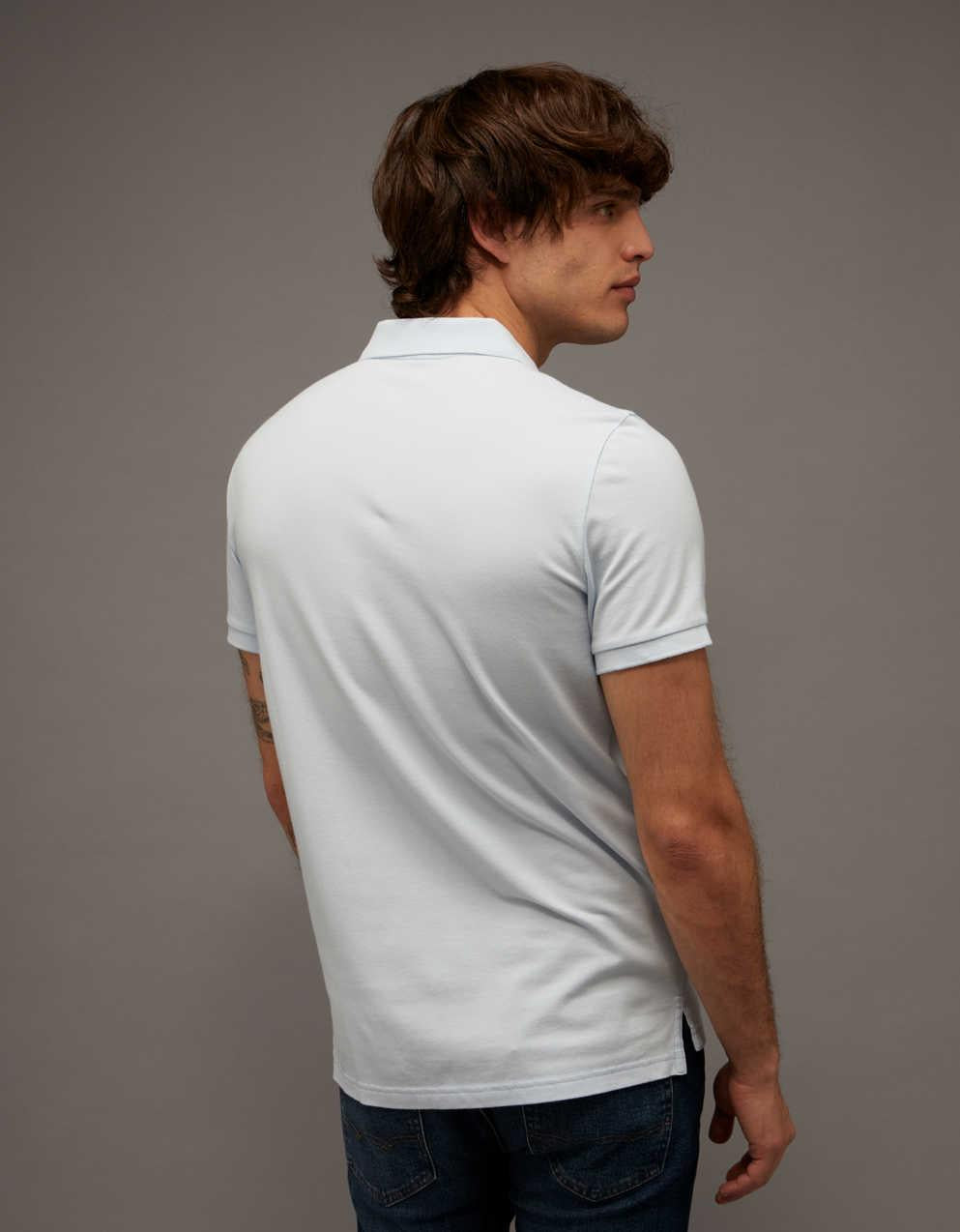 AE Slim Fit Flex Pique Polo Shirt