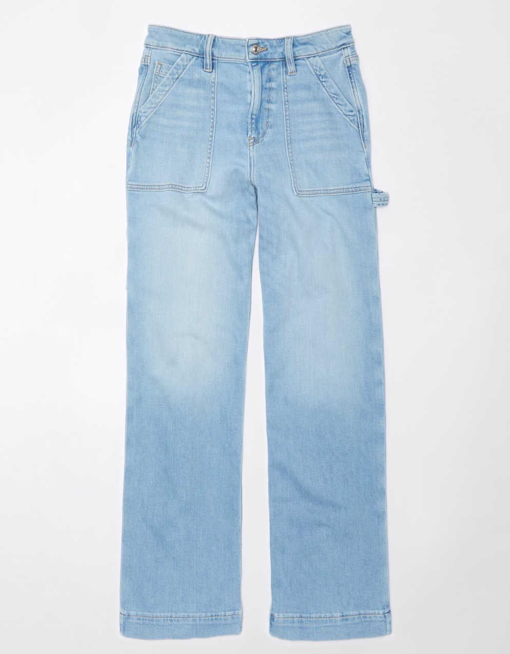 AE Super High-Waisted Baggy Wide-Leg Jean