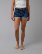 AE Next Level High-Waisted Denim Short Short