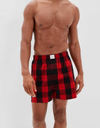 AEO Plaid Stretch Lounge Boxer Short