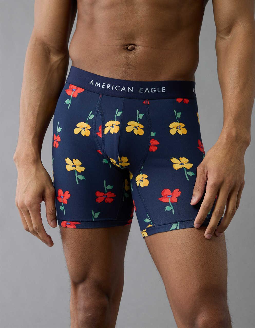 AEO Men's Floral 6" Classic Boxer Brief