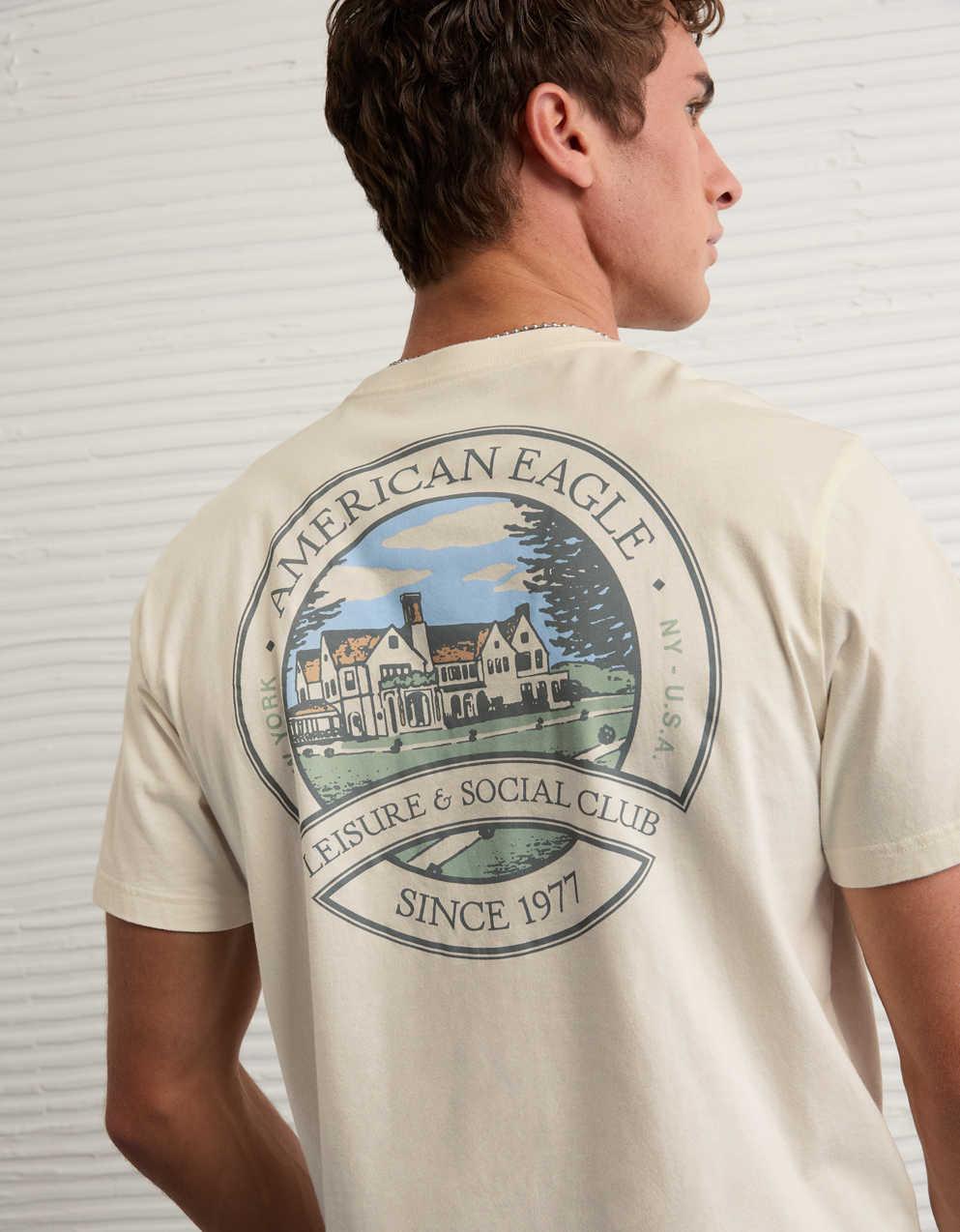 AE Standard Fit Logo Graphic T-Shirt