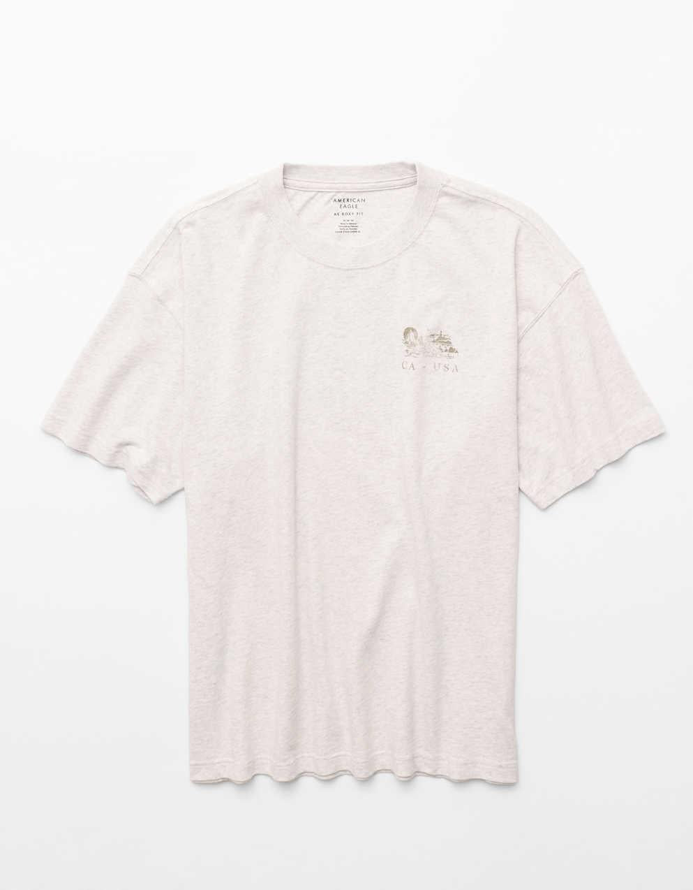 AE Boxy Fit Destination Graphic T-Shirt