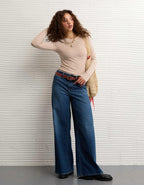 AE Long Sleeve Cozy Crew Neck T-Shirt