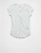 AE V-Neck Henley T-Shirt