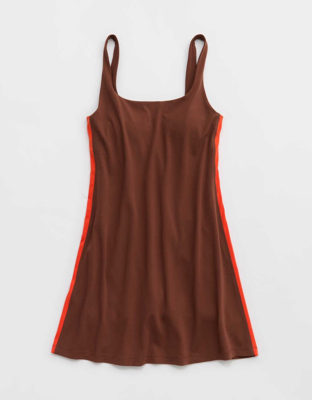 OFFLINE By Aerie Real Me XTRA Square Neck Track Mini Dress