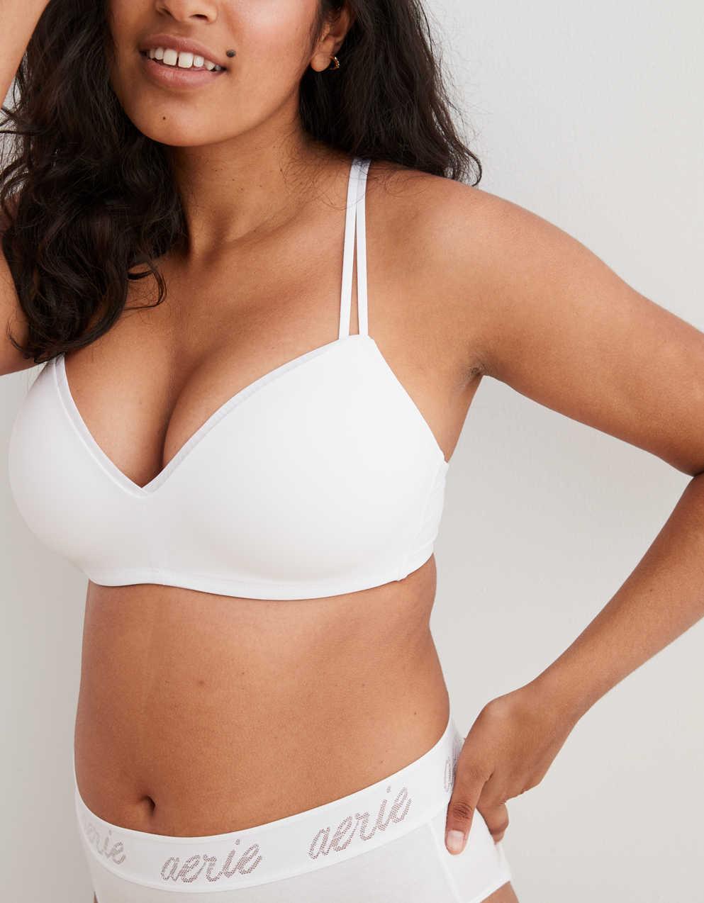 Aerie Real Happy Wireless Push Up Bra