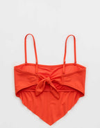 Aerie Handkerchief Bandeau Bikini Top