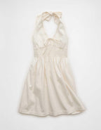 AE Halter Keyhole Mini Dress