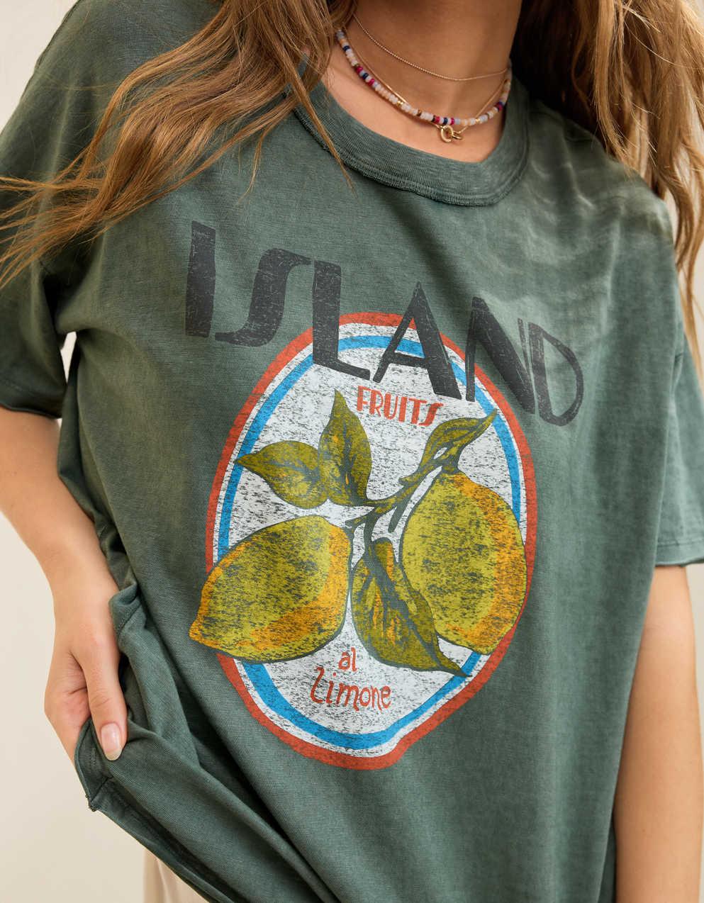 Aerie Oversized Crew Boyfriend T-Shirt