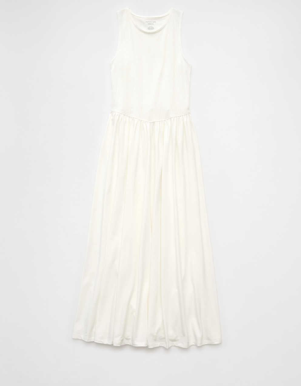 AE Pointelle Knit Midi Dress