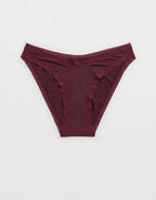 SMOOTHEZ Microfiber Lace Bikini Underwear