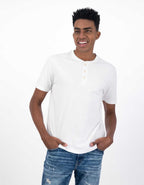 AE Short-Sleeve Henley T-Shirt