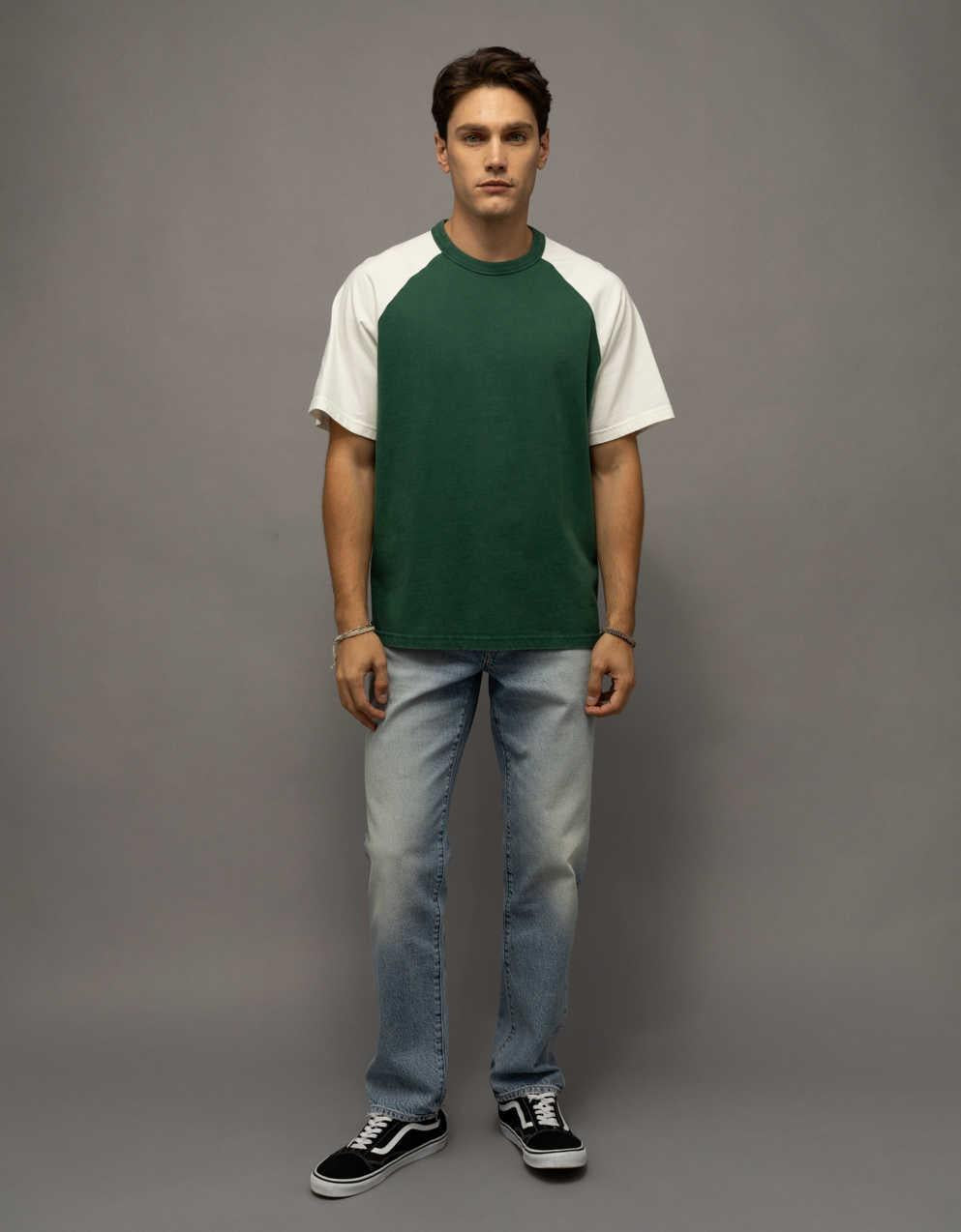 AE Relaxed Heavyweight Raglan T-Shirt