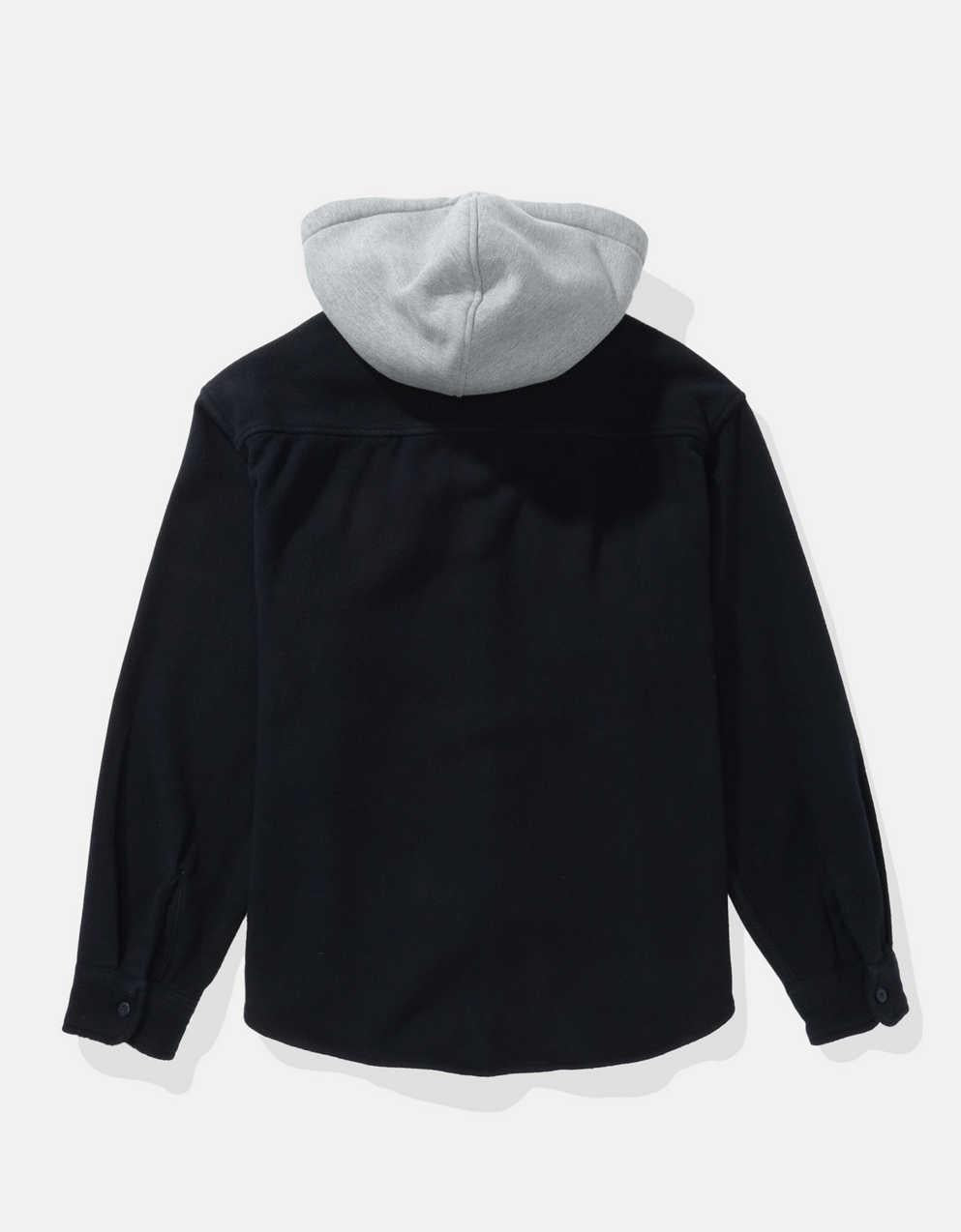 AE Hooded Flannel Shirt