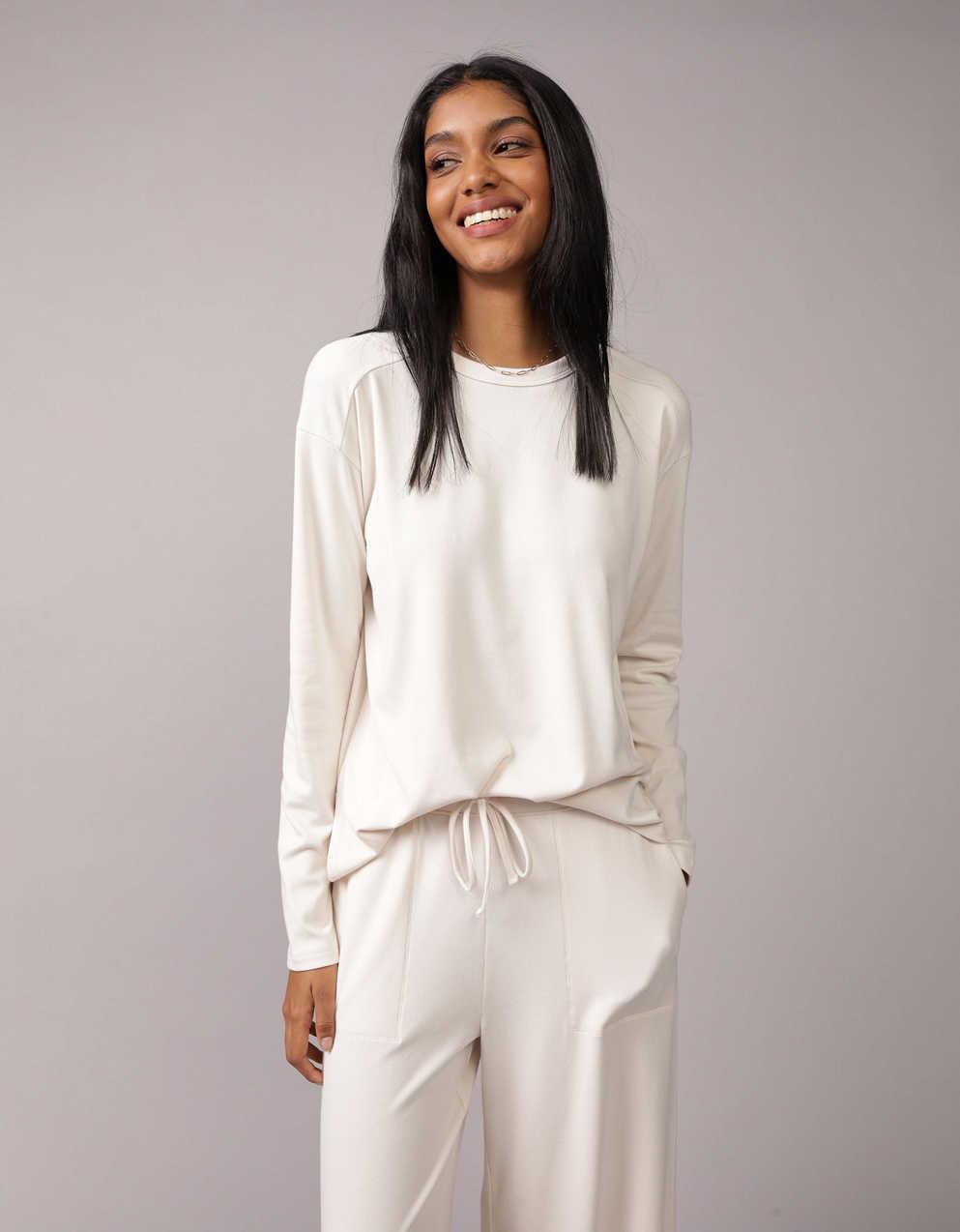AE Plush Long-Sleeve T-Shirt