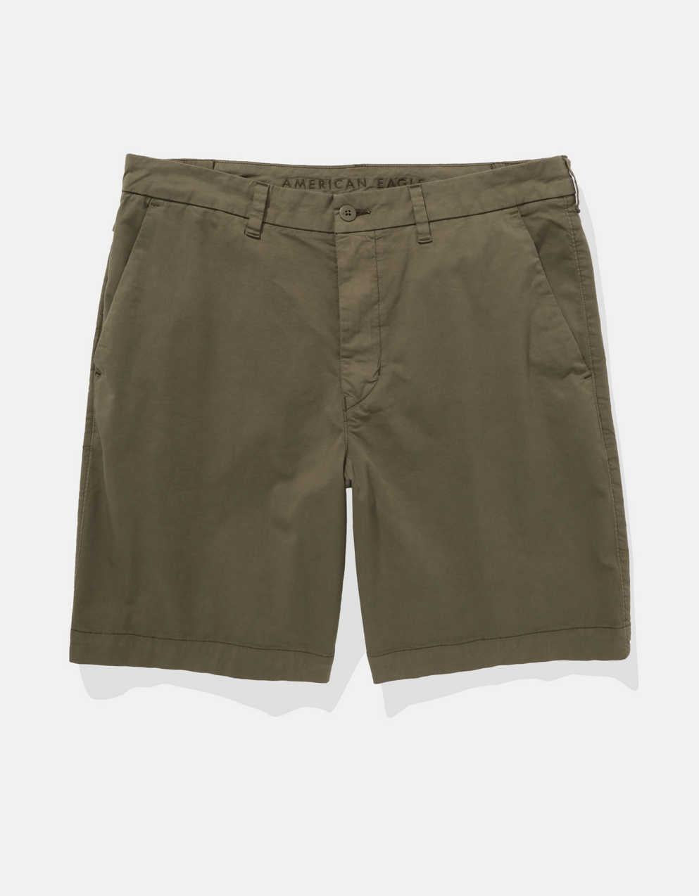 AE 9" Flex Khaki Short