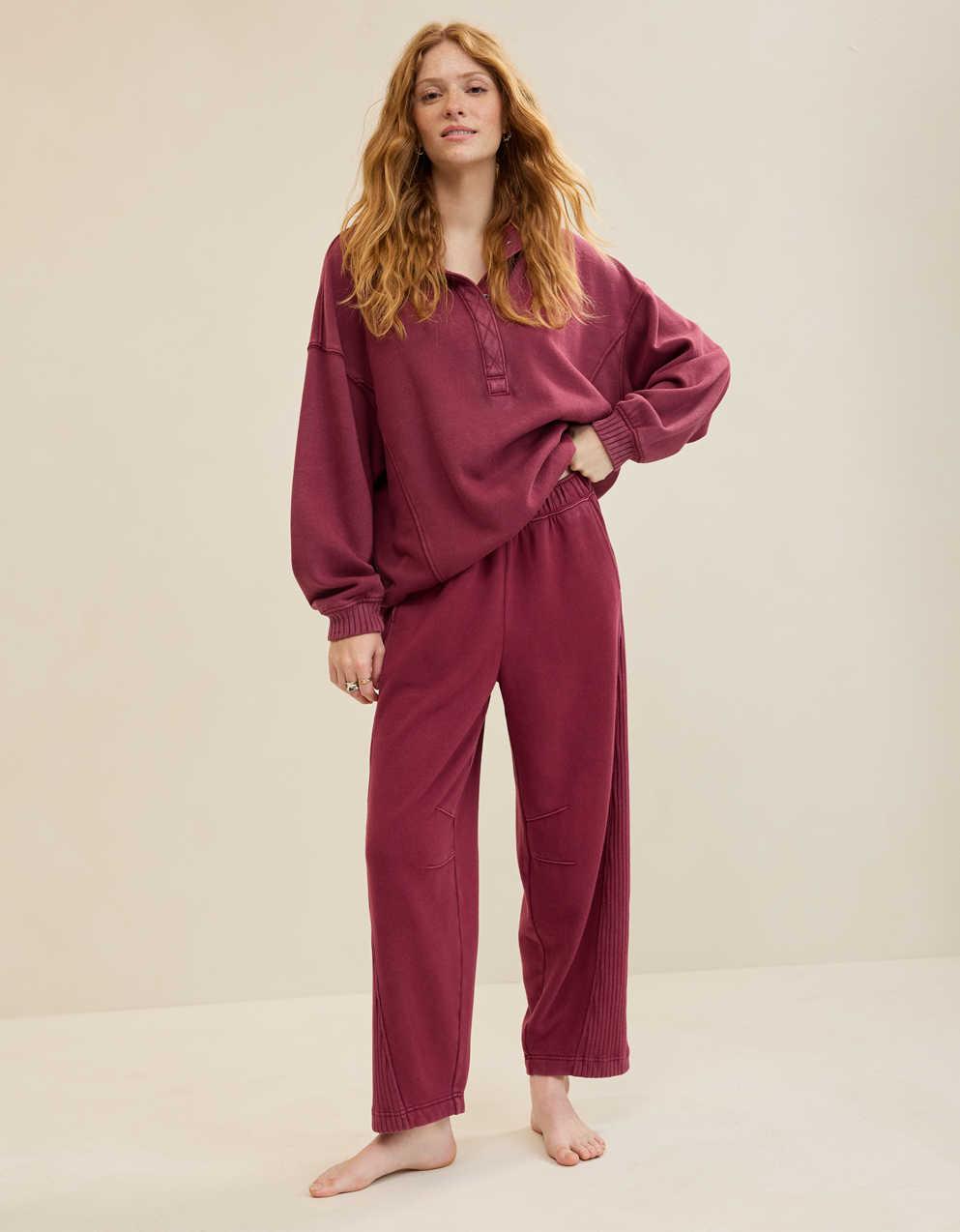 Aerie Oh Snap! Barrel Sweatpant