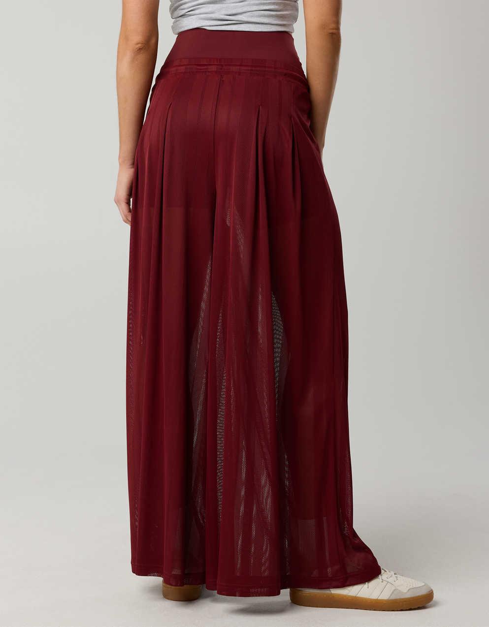 OFFLINE By Aerie Mesh Super Wide Leg Pant