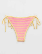 Aerie Ribbed Cheekiest Side Tie Bikini Bottom