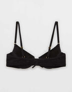 Show Off Vintage Lace Plunge Push Up Bra