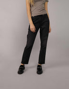 AE Stretch Super High-Waisted Ankle Straight Jean