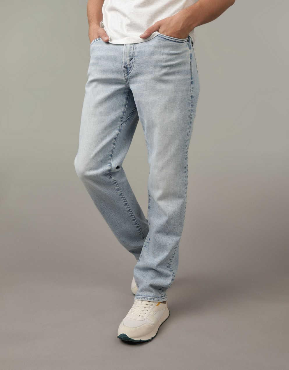 AE 24/7 AirFlex+ Temp Tech Athletic Straight Jean