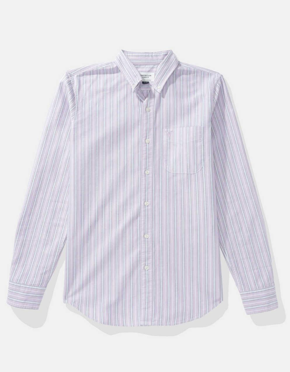 AE Everyday Slim Oxford Button-Up Shirt