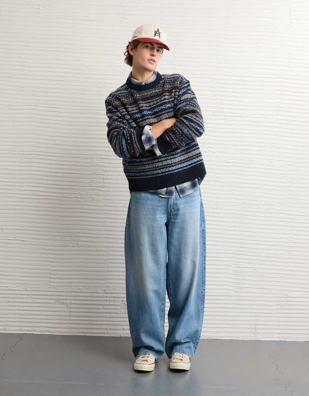 AE Cozy Cabin Fairisle Sweater