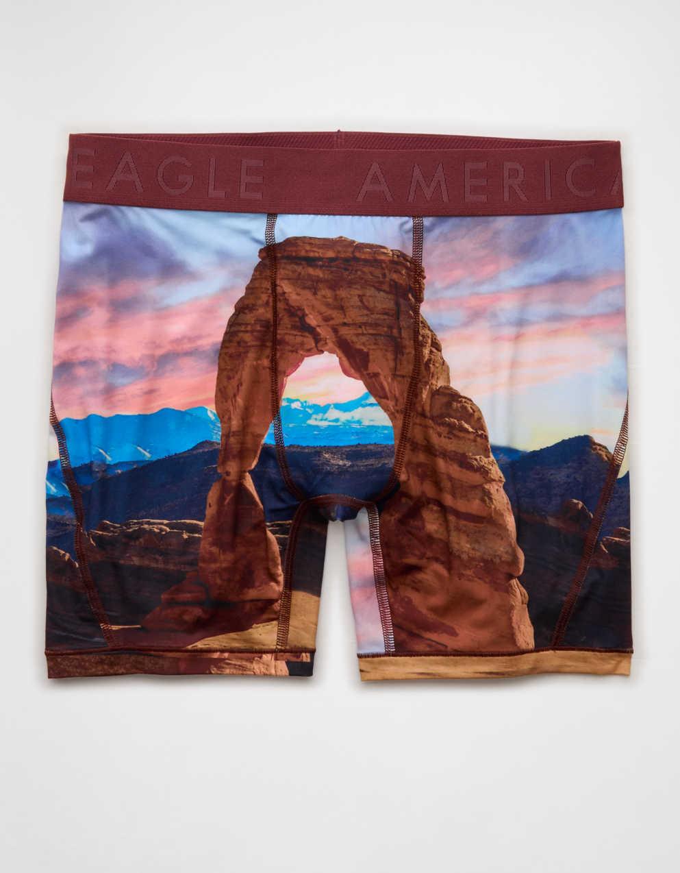 AEO Men's National Park 6" Flex Boxer Brief