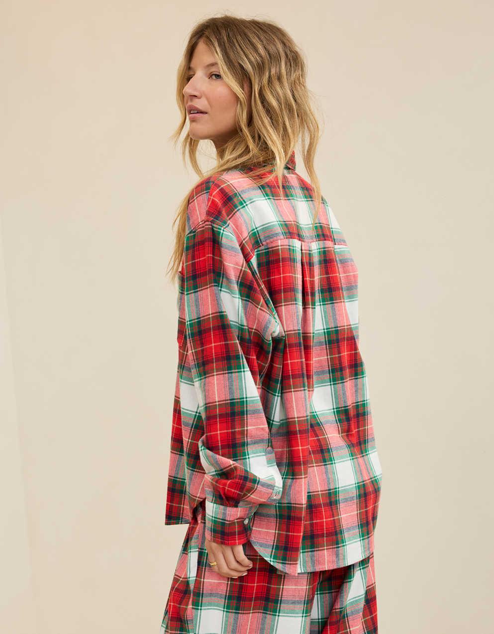 Aerie Flannel Pajama Shirt