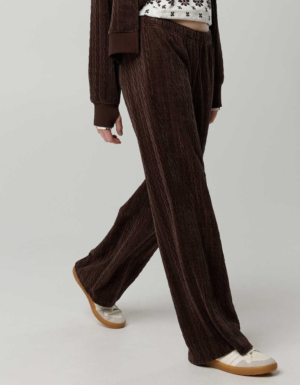 OFFLINE By Aerie Cable Lounge Trouser