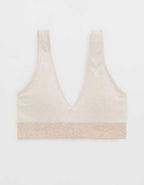 Superchill Cotton Seamless Plunge Bralette