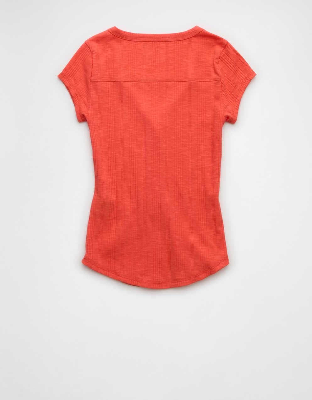 AE V-Neck Henley T-Shirt