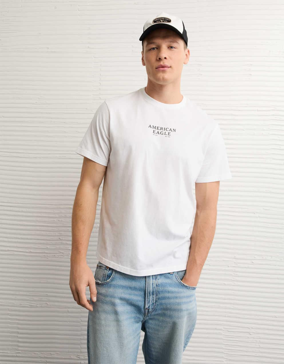 AE Standard Fit Logo Graphic T-Shirt