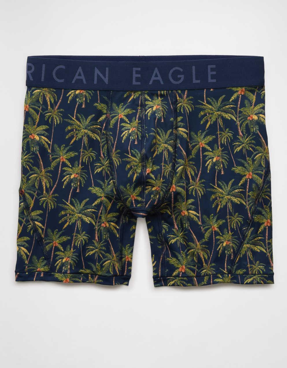 AEO Men's Palm Trees 6" Flex Boxer Brief