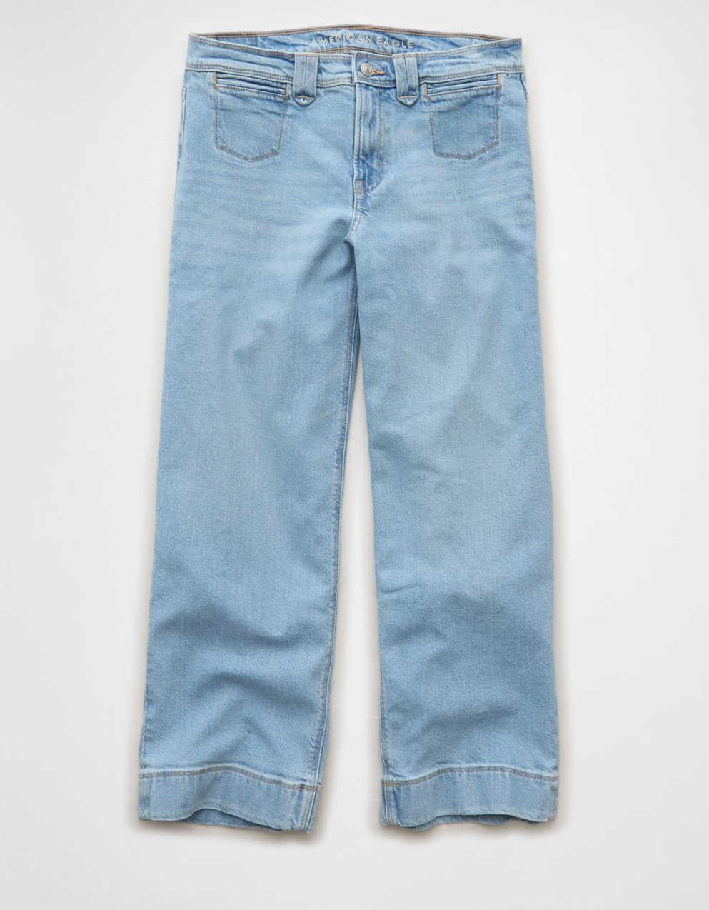 AE High-Waisted Stovepipe Crop Jean