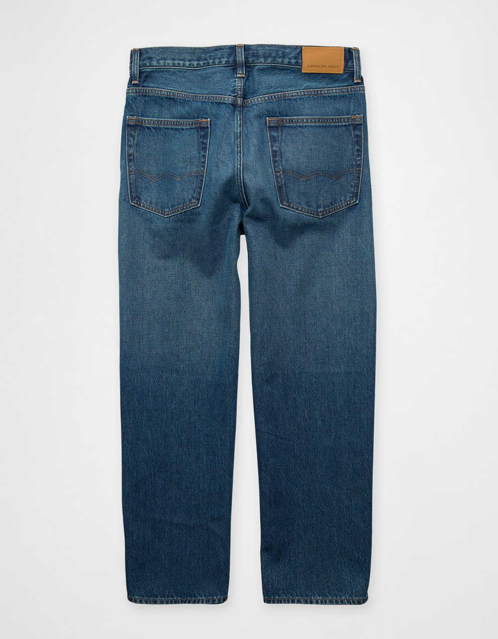AE Cropped Baggy Barrel Jean