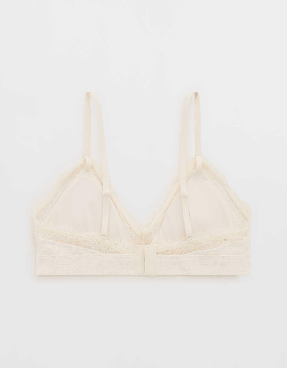 Superchill Cotton Rib Padded Triangle Bralette