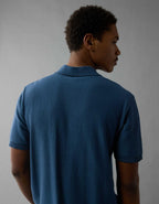 AE Weekend Button-Up Striped Sweater Polo Shirt