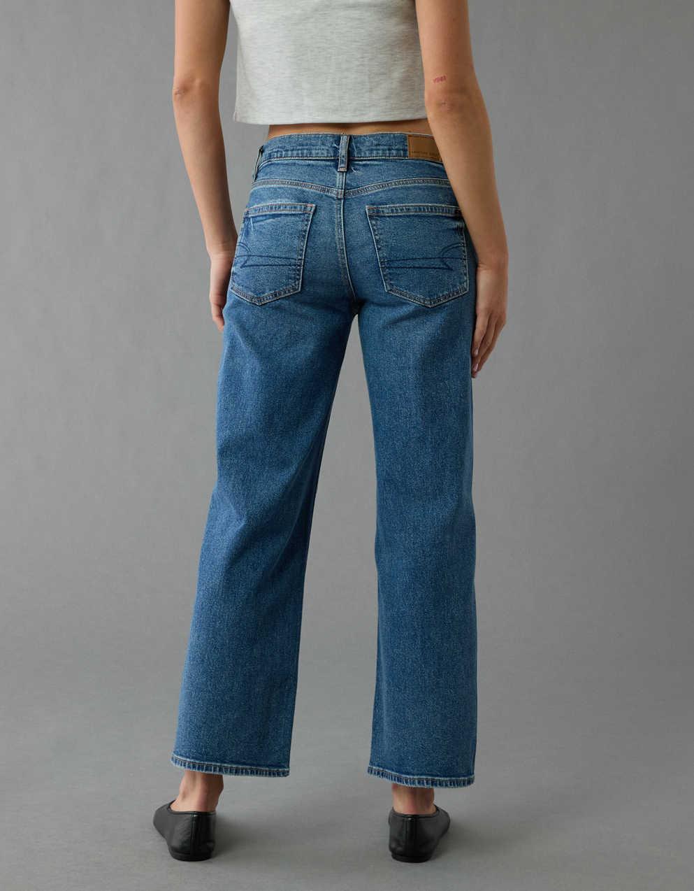 AE Stretch High-Waisted Stovepipe Crop Jean